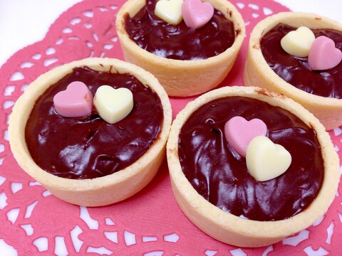 子どもといっしょに手作りで☆生チョコタルト